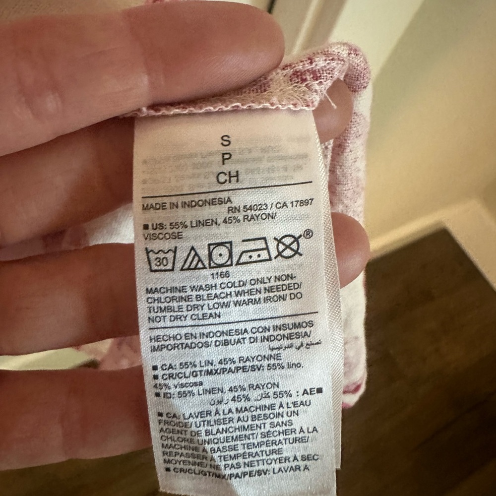 Old Navy Pink and White Floral Dress - Picture 5 of 5